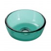 290 Blue Glass Spittoon